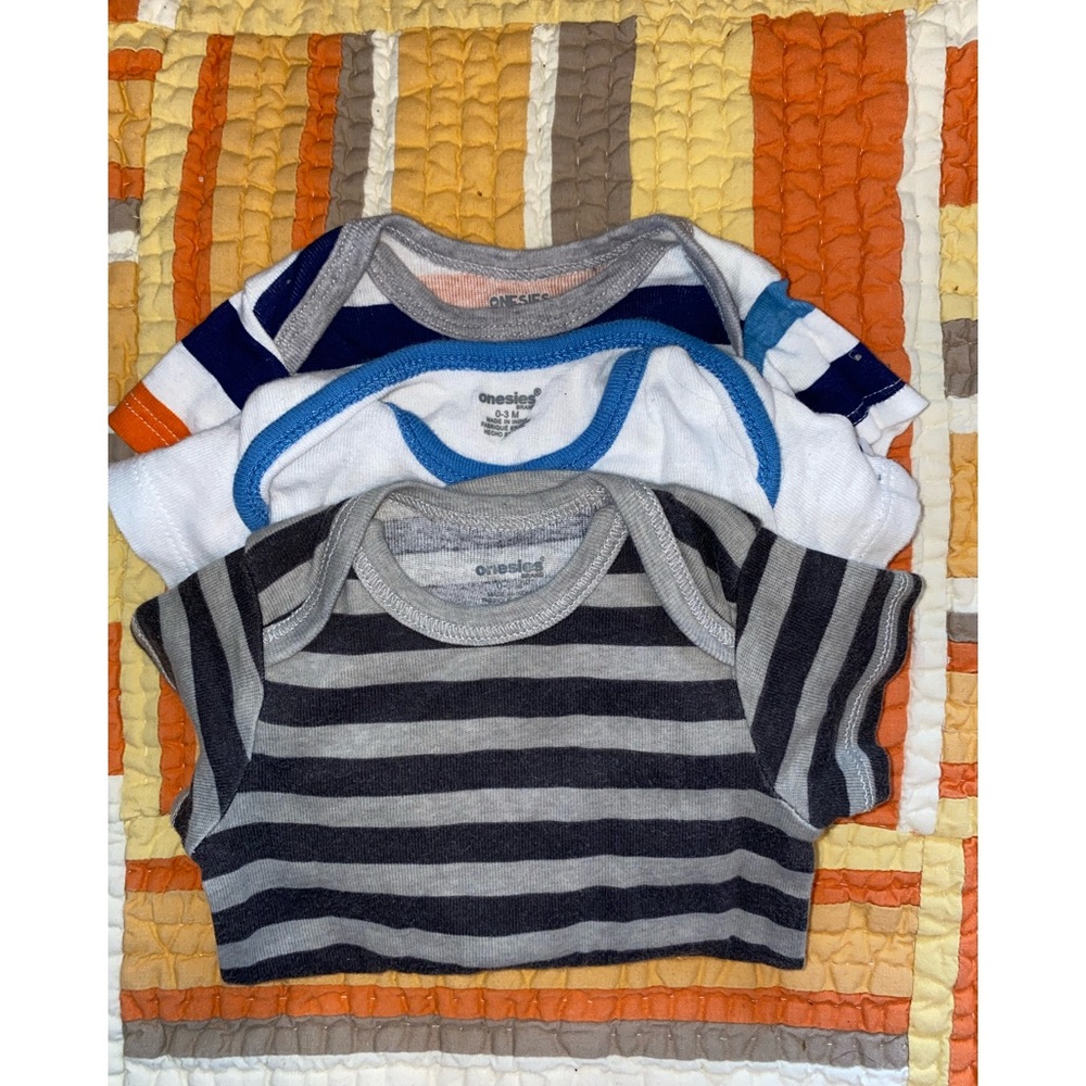 $1.00 with additional purchase Bundle of 3 Onesies